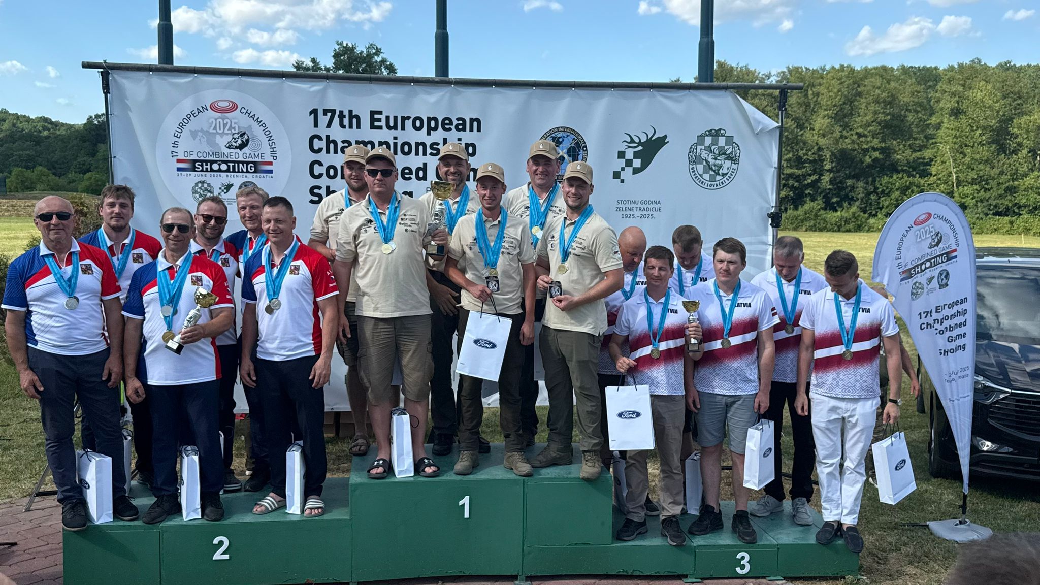 Augsti sasniegumi 17. Eiropas Čempionāta Kombinētajā medību šaušanā 2025