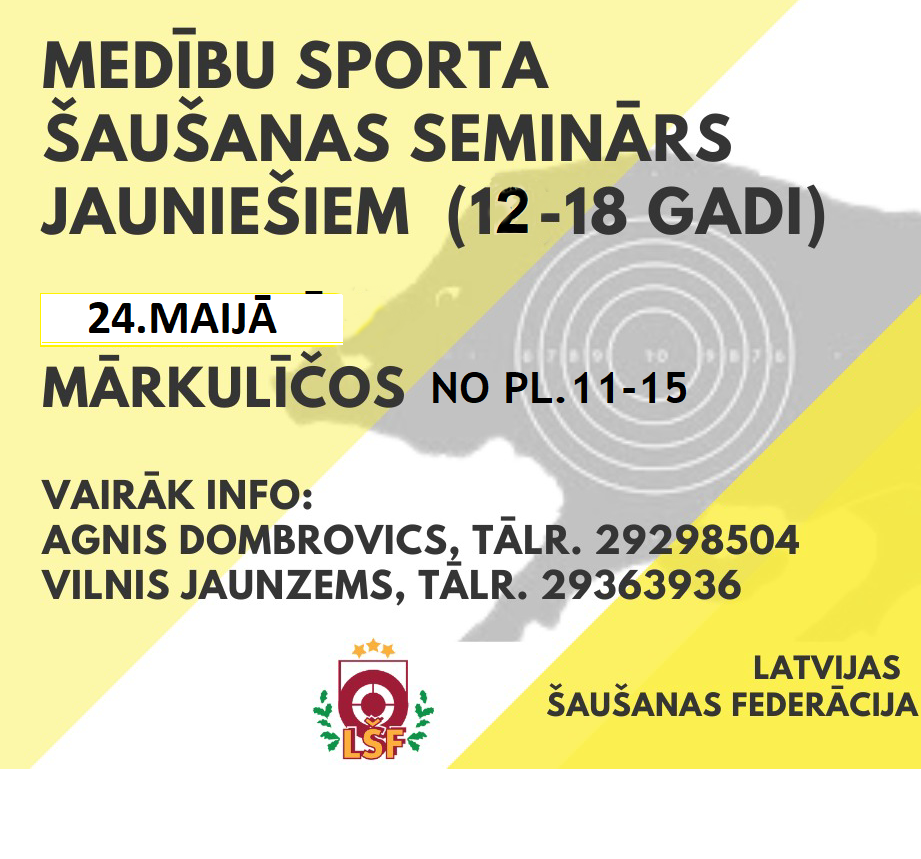 Pavasara seminārs jauniešiem un sacensības SK35LR
